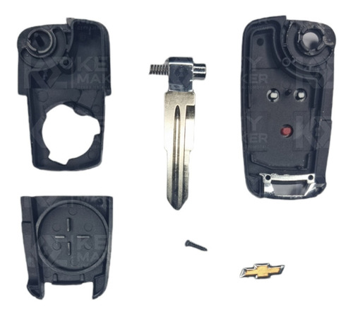 Imagen 3 de 3 de Carcasa Llave Chevrolet Spark Gt
