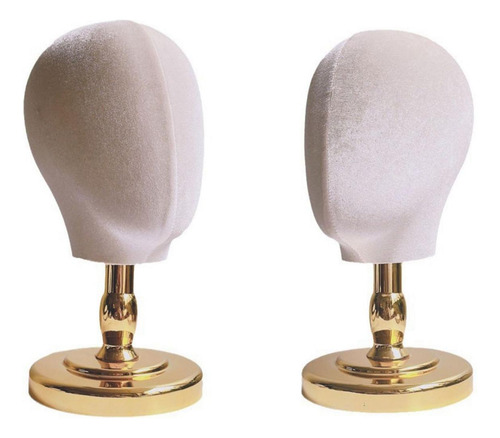 Soporte Para Guardar Pelucas, Base Resistente Soporte Dorado