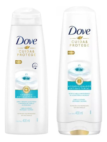 Dove Kit Shampoo Y Acondicinador X400ml C/u