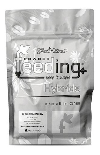 Fertilizante  Powder Feeding Hibrida 1 Kilo - Green House