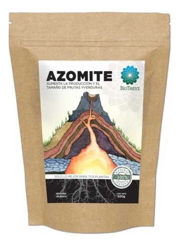 Fertilizante Mineral Natural Azomite Bioterra 100% Natural