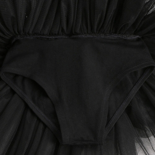Imagem 4 de 6 de Vestido Bailarina Profissional Meninas Balé Cisne Negro Luxo