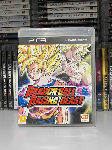 Jogo Ps3 Dragon Ball Z Raging Blast Físico
