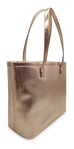 Imagen 3 de 3 de Disney Store Bolsa Mickey Icons Dorado Rosado