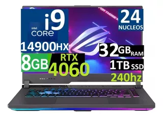 Asus Rog Strix G16 Ci9-14900hx 32gb 1tb Ssd Rtx4060 8gb