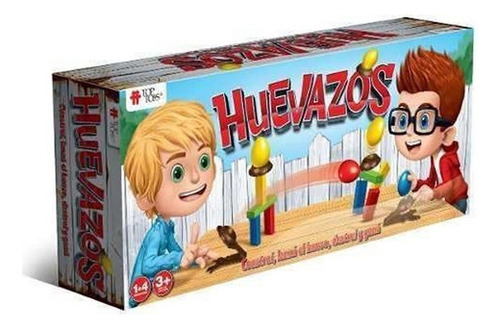 Juego Huevazos Derriba Y Gana Top Toys Original