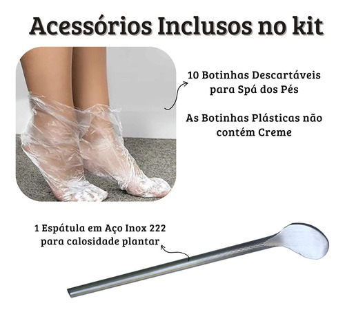 Kit Cora Spa Dos Pés E Calosidade Com Botinha E Espátula 222