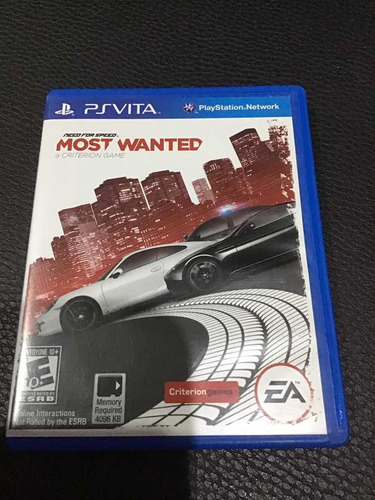 Videojuego Need For Speed Most Wanted Para Psvita