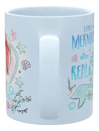 Taza Perlada Disney Ariel 11 Oz - Producto Oficial De Disney