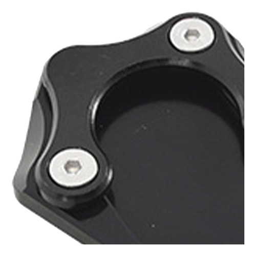 4x Soporte Lateral Pad Plate Parking Foot Premium Negro