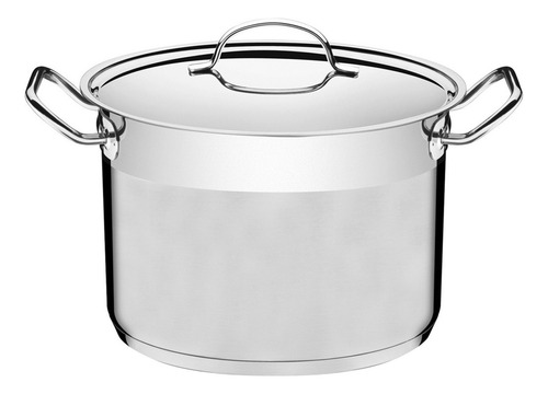 Ollas Olla Cacerola Profesional Tramontina 11.9 Lts Fama Color Gris