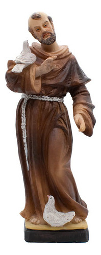 Estatua De San Francisco De Asis, 8 Pulgadas De Alto, Patron