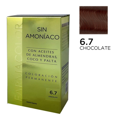 Farmacolor Sin Amoníaco X 1 Estuche. De Fábrica.