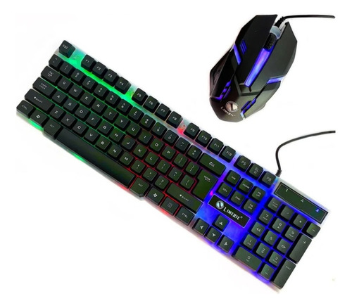 Combo  Teclado Y Mouse Gamer Limeide Gtx300