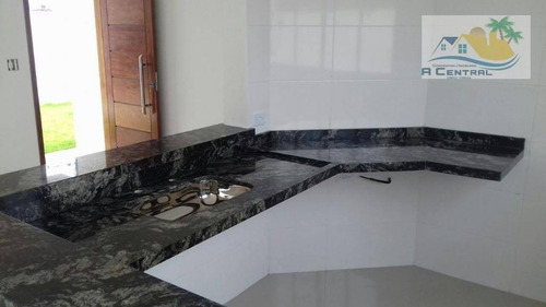 Imagem 3 de 9 de Casa Residencial À Venda, Jardim Cibratel Ii, Itanhaém - Ca0415. - Ca0415