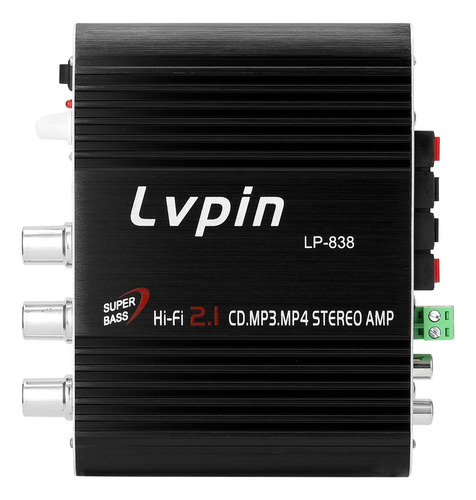 5.13 Mini Hifi Audio Estéreo Amplificador De Potencia