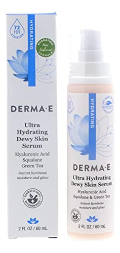 Derma E: Suero Hidratante Con Ácido Hialurónico, 2 Oz (paque