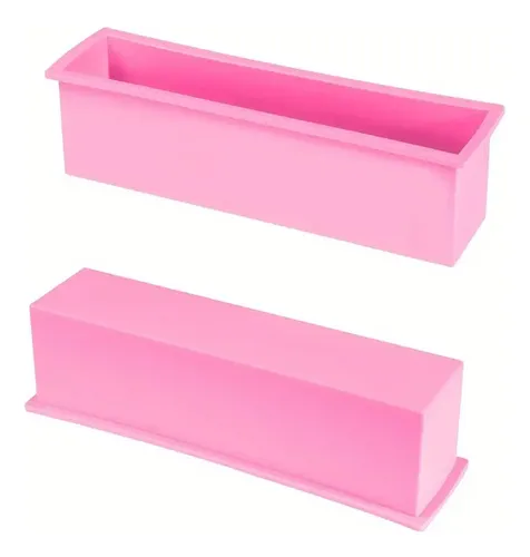 comprar Molde Silicona Grande Rectangular Jabón Velas Torta Pan Diy