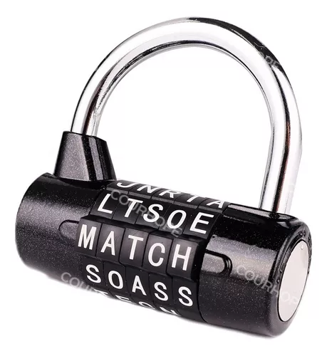 Candado Para Maleta Viaje Master Lock 2pzs 17mm Combinación Color Negro