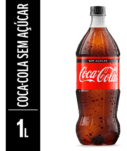 Refrigerante Coca-Cola Sem Açúcar 1 Litro