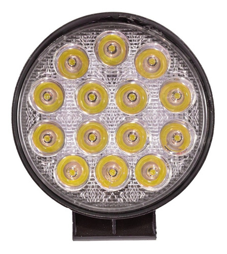 Reflector Faro Led 42watts 12v 24v P/ Camionetas Motos 4x4