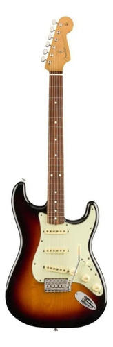 Guitarra eléctrica Fender Vintera '60s Stratocaster de aliso 3-color sunburst brillante con diapasón de granadillo brasileño