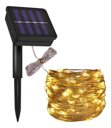 Luces Solares Guirnalda 22 Metros 200 Led