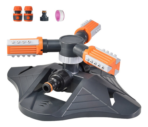 Aspersor Jardín Césped Sprinkler Automático Giratorio 360 °
