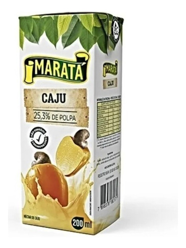 Nectar Caju Marata 200ml