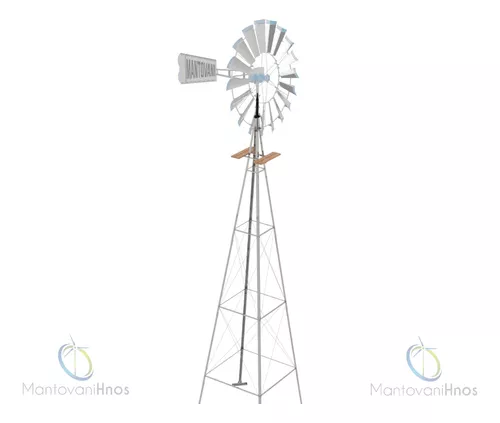 Torre Para Molino De Viento Mantovani ® - 10 Metros