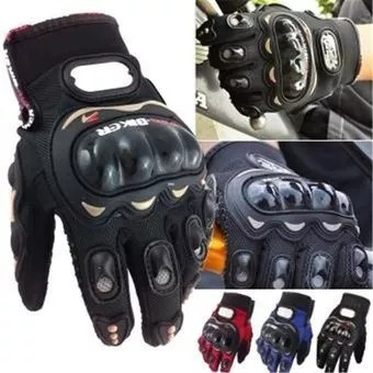 Imagen 4 de 4 de Guantes Completos Talla Protectores Moto Bicicleta Mod 2020