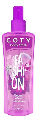 Fragancia Corporal Coty Body Fresh Fashion Volumen de la unidad 236 mL