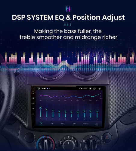Radio Estéreo Android Auto 2din Pantalla Para Aveo 2006-2012