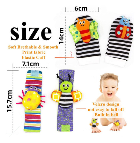 Set De Juguetes Con Forma De Sonajero Para Bebés, 13 Piezas