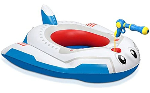 Hoperock Pool Float Niños Con Pistola De Agua, Inflable Ride