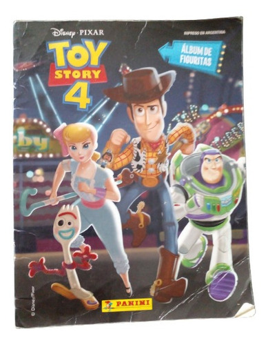 Álbum Figuritas Toy Story 4 Completo. 