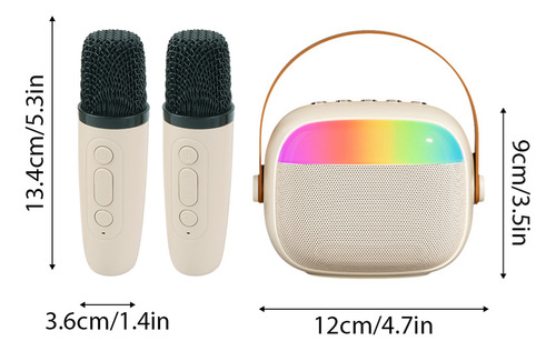 Micrófono Con Altavoz Karaoke Machine Mini Wireless And Set