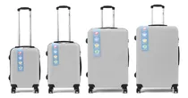 Comprar Valija Rígida 18 Pulgadas Ruedas Removibles Color Plateado T6