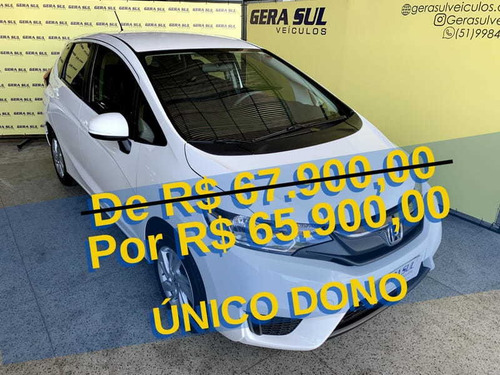 Imagem 4 de 9 de Honda Fit Lx 1.5 Cvt 14/15 Branco Único Dono