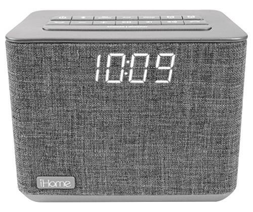 Ihome Ibt232 Bluetooth Dual Alarm Fm Radio Reloj Con Altavoz