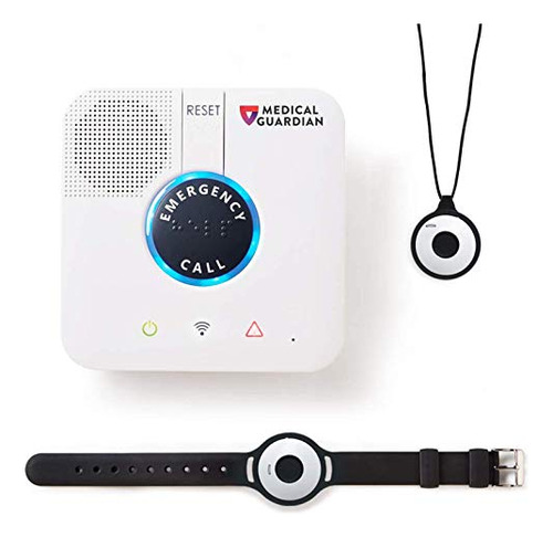 Sistema De Alerta Médica Medical Guardian Con Pulsera Y Coll