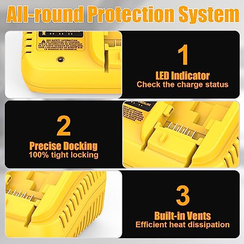 Batería De Litio Dcb206 Dcb230 Dewalt 20v + Cargador D...