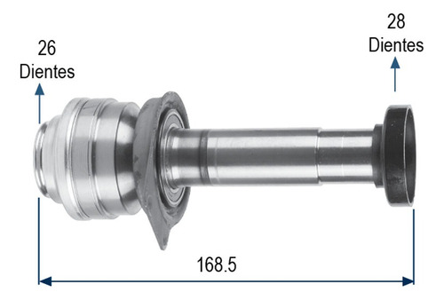 Junta Homocinetica Caja Vw Eurovan 1.9l 2006 - 2009 Std Der