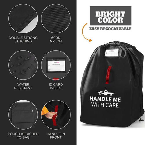 Bolsa De Viaje Para Asiento De Automvil Para Viaje Areo, Moc
