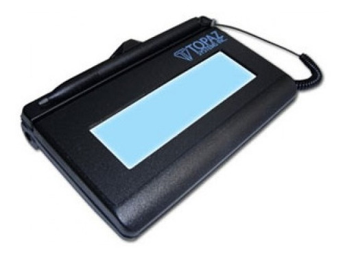 Pad Digitalizador De Firmas Topaz Usb Con Lápiz Color Negro