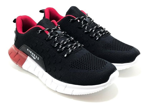 Imagen 2 de 5 de Zapatilla Deportiva Hombre Cómoda Liviana Cordones Air 1813