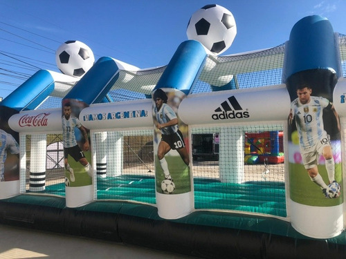 Imagen 3 de 4 de Alquiler Cancha Inflable Argentina La Scaloneta