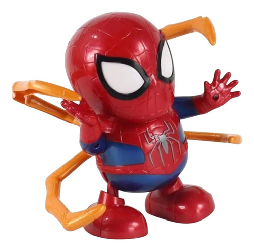 Muñeco Spiderman Bailarín Hero Dance Con Movimiento A Pila