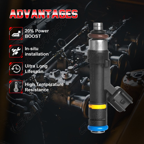 4 Inyectores De Combustible 0280158105 Para Mazda B2300 2.3l