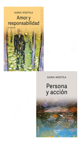 Paq. Libros Amor Y Responsabilidad-persona Y Acción